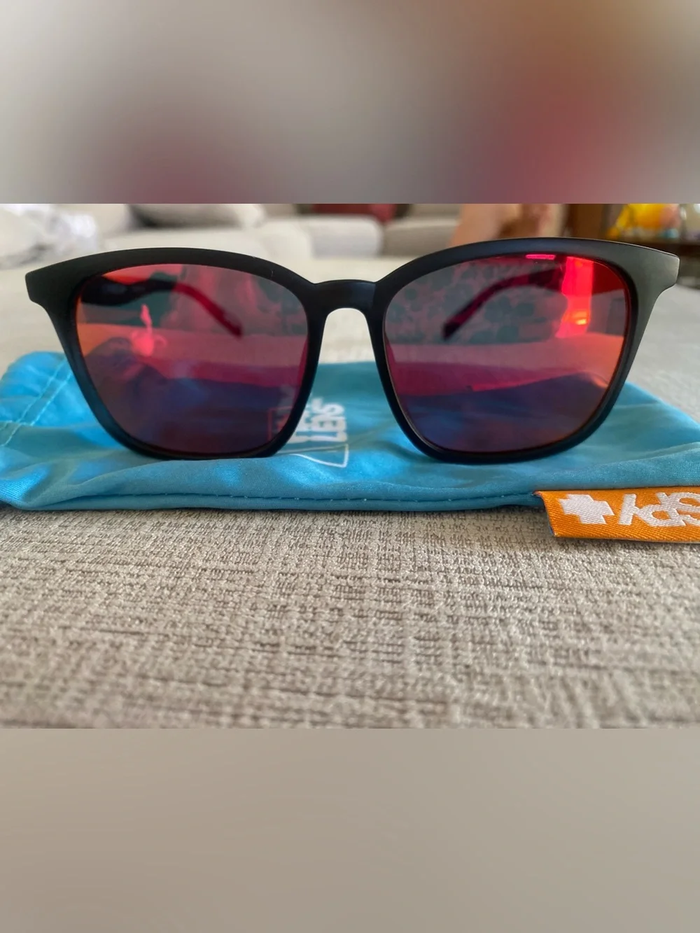 Spy Optics Cooler Sunglasses with Coral Lenses